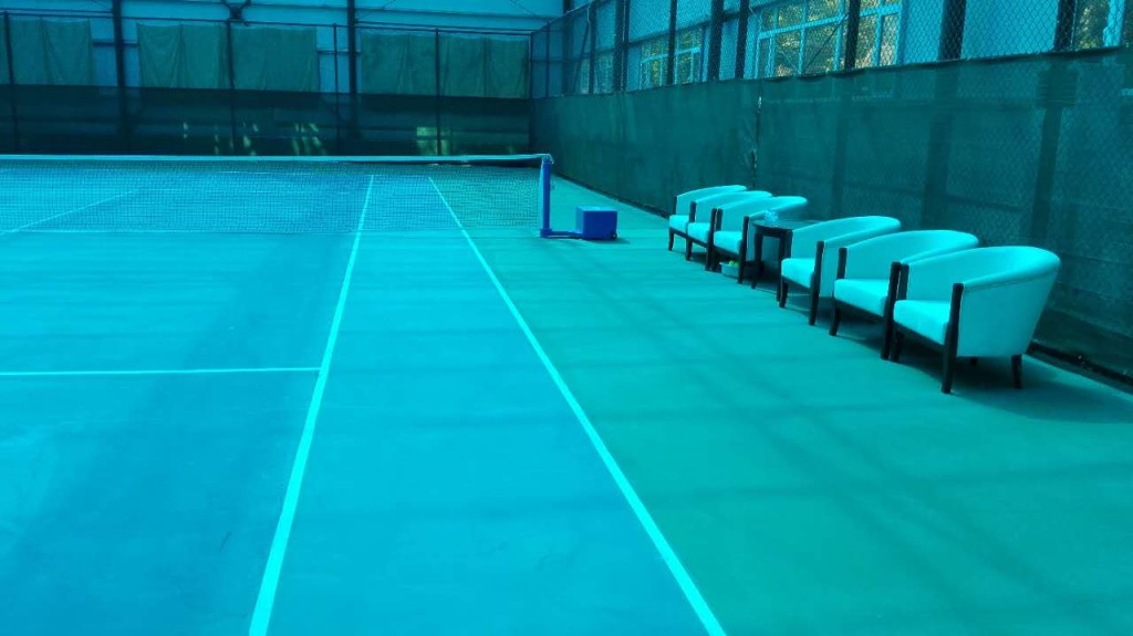 首钢园区网球场